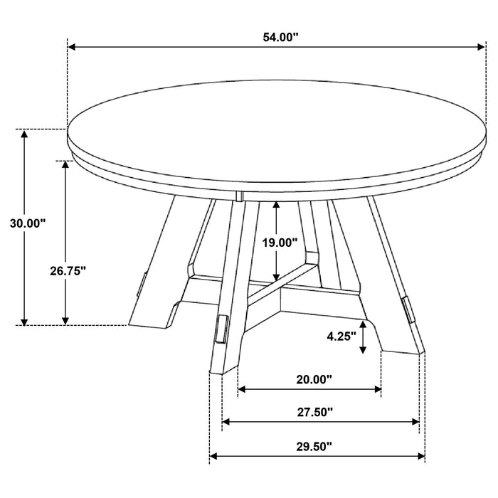 Danvers Dining Table - Visions in Furniture (La Mirada, CA)