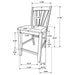 Canfield Counter Stool - Visions in Furniture (La Mirada, CA)