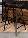 Bayu Leather Upholstered Saddle Seat Backless Bar Stool (Set of 2) - Visions in Furniture (La Mirada, CA)
