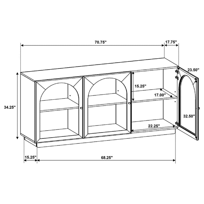 Castlewood Sideboard - Visions in Furniture (La Mirada, CA)