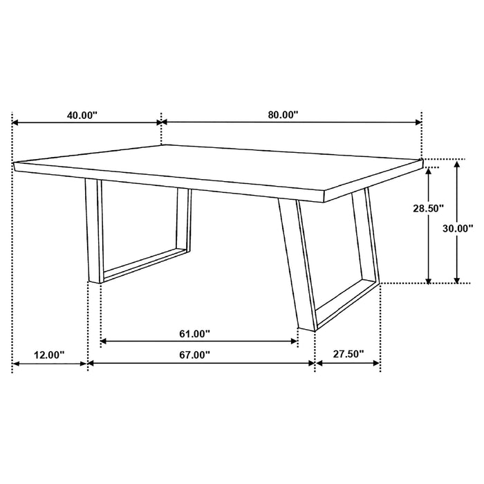 Misty Dining Sets - Visions in Furniture (La Mirada, CA)