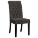 Alana Upholstered Tufted Side Chairs with Nailhead Trim (Set of 2) - Visions in Furniture (La Mirada, CA)