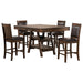 Dewey 5 Pc Counter Height Dining Sets - Visions in Furniture (La Mirada, CA)
