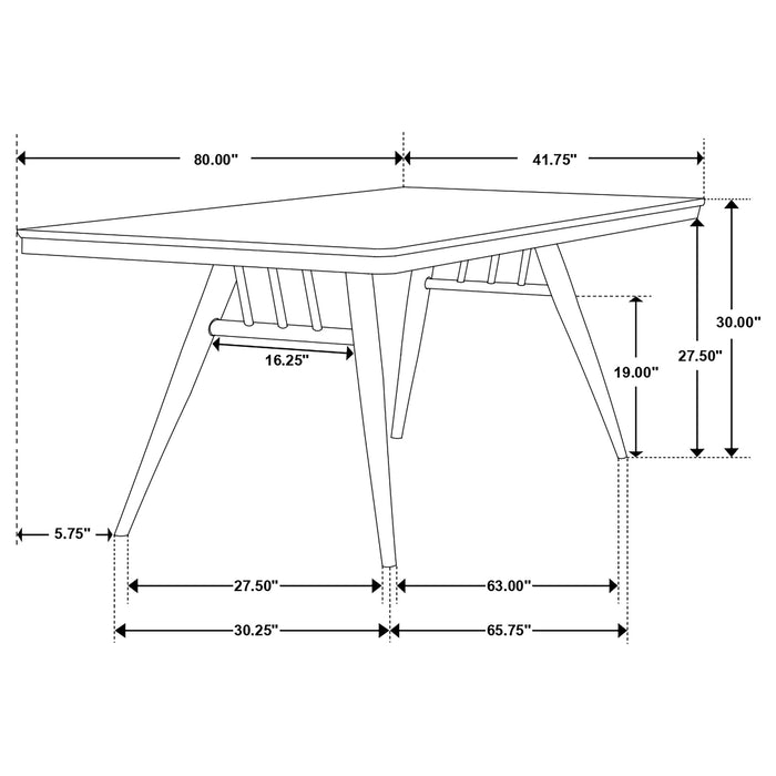 Wes Dining Sets - Visions in Furniture (La Mirada, CA)