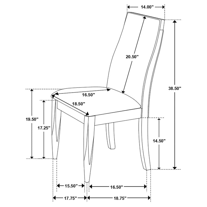 Wes Dining Sets - Visions in Furniture (La Mirada, CA)
