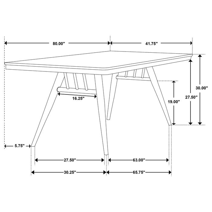 Wes Dining Sets - Visions in Furniture (La Mirada, CA)