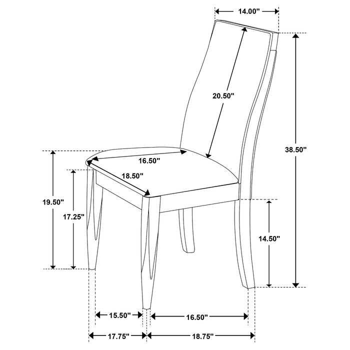 Wes Dining Sets - Visions in Furniture (La Mirada, CA)