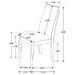 Wes Dining Sets - Visions in Furniture (La Mirada, CA)