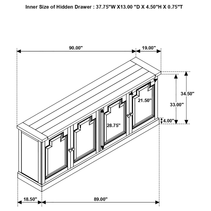Florence Sideboards - Visions in Furniture (La Mirada, CA)