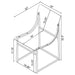 Adino Side Chairs - Visions in Furniture (La Mirada, CA)