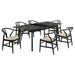 Crestmont 7 Pc Dining Set - Visions in Furniture (La Mirada, CA)