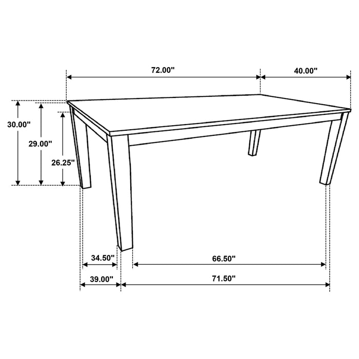Hollis Dining Sets - Visions in Furniture (La Mirada, CA)