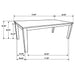 Hollis Dining Sets - Visions in Furniture (La Mirada, CA)