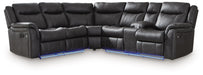 Sultan Meadow Reclining Sectional - Visions in Furniture (La Mirada, CA)