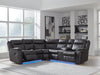 Sultan Meadow Reclining Sectional - Visions in Furniture (La Mirada, CA)