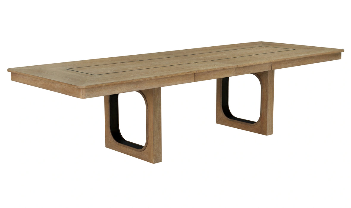 Parker House Escape - Dining 84 Inch Rectangular Table with 6 Ladderback Chairs