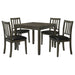 Parkwood 5 Pc Dining Sets - Visions in Furniture (La Mirada, CA)