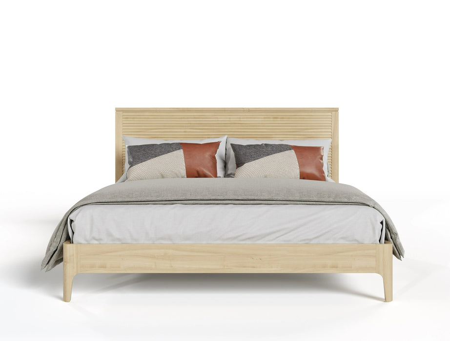 Seattle - Modern Natural Oak Bedroom Set
