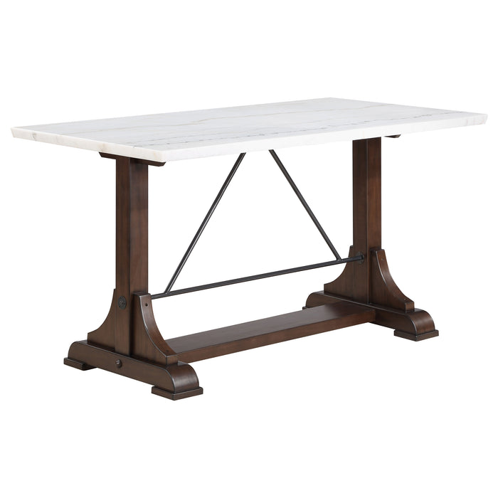 Aldrich 5 Pc Counter Height Dining Set - Visions in Furniture (La Mirada, CA)