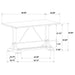 Aldrich Counter Height Dining Table - Visions in Furniture (La Mirada, CA)