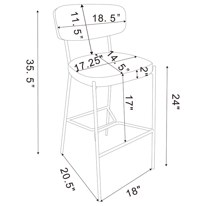 Elison Counter Stool - Visions in Furniture (La Mirada, CA)