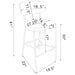 Elison Bar Stool - Visions in Furniture (La Mirada, CA)