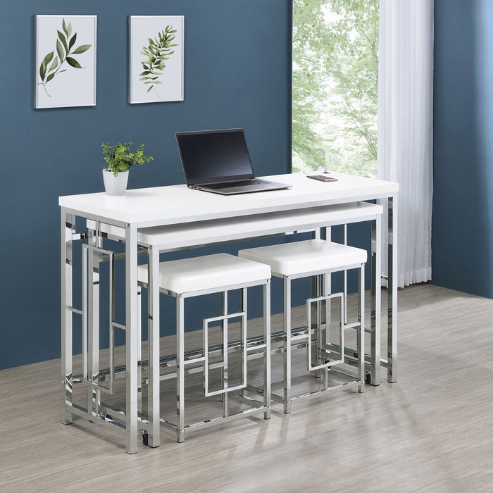 Jackson 4 Pc Counter Height Dining Set - Visions in Furniture (La Mirada, CA)