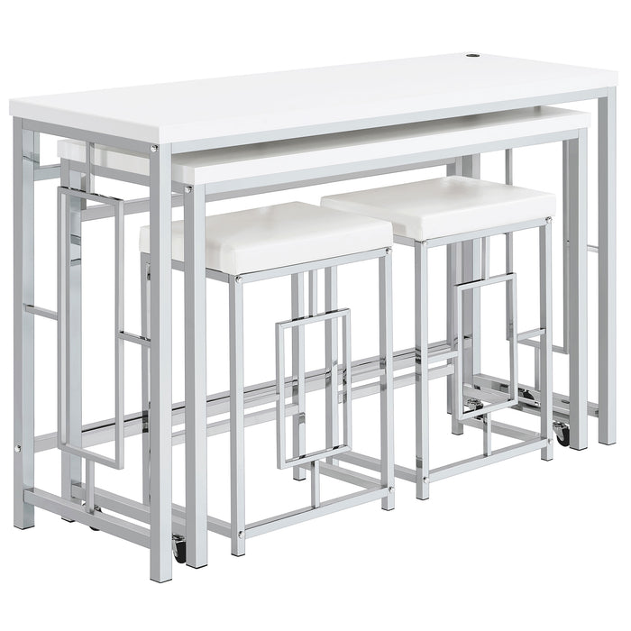 Jackson 4 Pc Counter Height Dining Set - Visions in Furniture (La Mirada, CA)