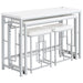 Jackson 4 Pc Counter Height Dining Set - Visions in Furniture (La Mirada, CA)