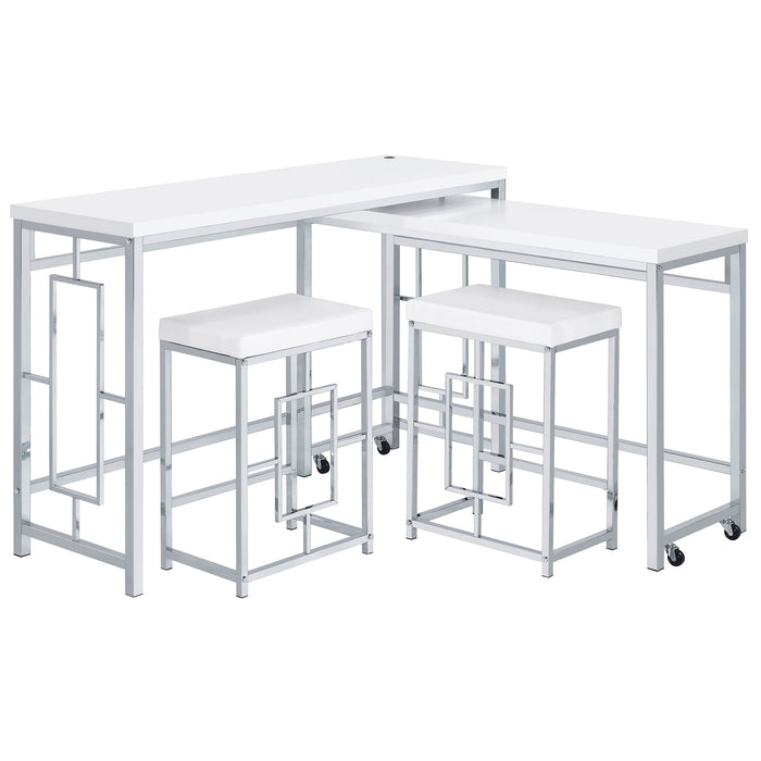 Jackson 4 Pc Counter Height Dining Set - Visions in Furniture (La Mirada, CA)