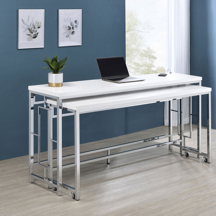 Jackson 5 Pc Counter Height Dining Set - Visions in Furniture (La Mirada, CA)