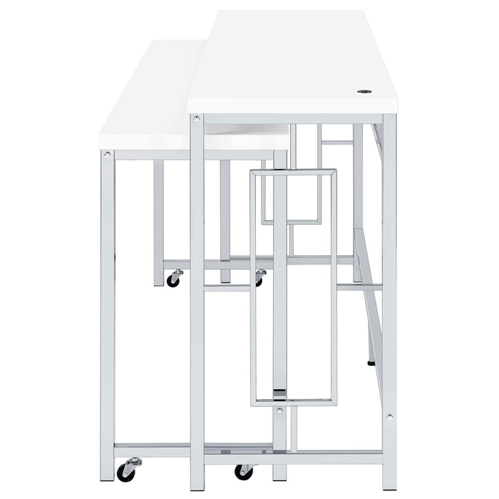 Jackson 5 Pc Counter Height Dining Set - Visions in Furniture (La Mirada, CA)