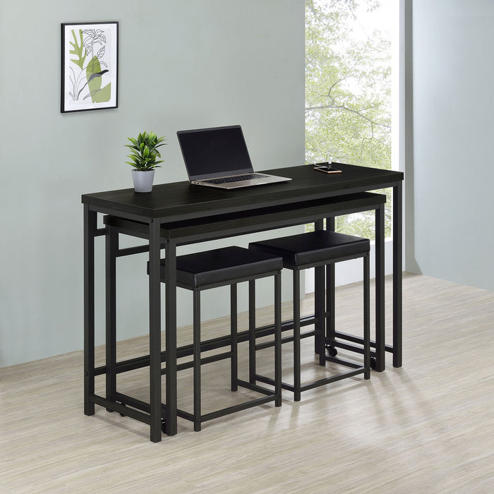 Hawes 4 Pc Counter Height Dining Set - Visions in Furniture (La Mirada, CA)