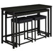 Hawes 4 Pc Counter Height Dining Set - Visions in Furniture (La Mirada, CA)