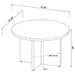 Jamestown Dining Table - Visions in Furniture (La Mirada, CA)