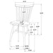 Hollyoak 7 Pc Dining Set - Visions in Furniture (La Mirada, CA)