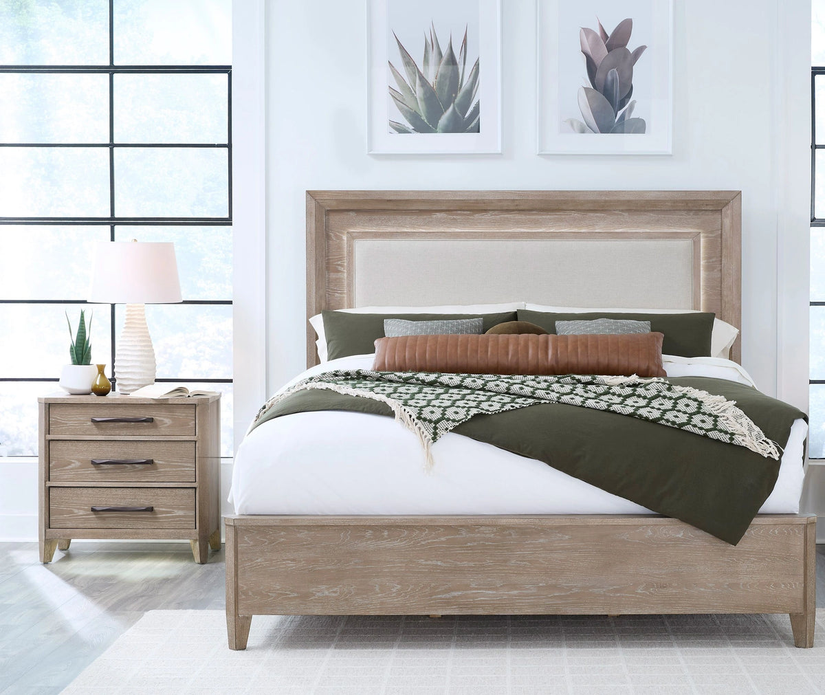 Parker House Breckenridge - Bedroom Queen Bed with Nightstand | Visions ...