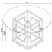 Starlight Dining Tables - Visions in Furniture (La Mirada, CA)