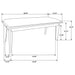 Everett Dining Sets - Visions in Furniture (La Mirada, CA)