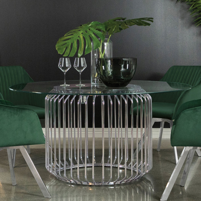 Veena Dining Tables - Visions in Furniture (La Mirada, CA)