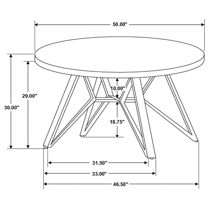 Neil 5 Pc Dining Sets - Visions in Furniture (La Mirada, CA)