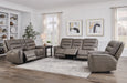 Parker Living Lawson - Sydney Brunette Power Zero Gravity Tilt Console Loveseat P2