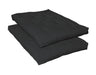 7.5" Deluxe Innerspring Futon Pad Black - Visions in Furniture (La Mirada, CA)