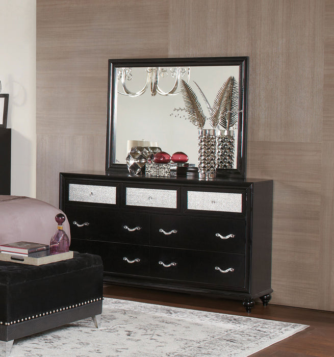 Barzini Dresser With Mirror - Visions in Furniture (La Mirada, CA)