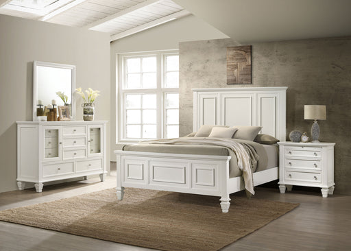 Sandy Beach 4 & 5 Piece Pc Bedroom Set Cal.King & E.King - Visions in Furniture (La Mirada, CA)