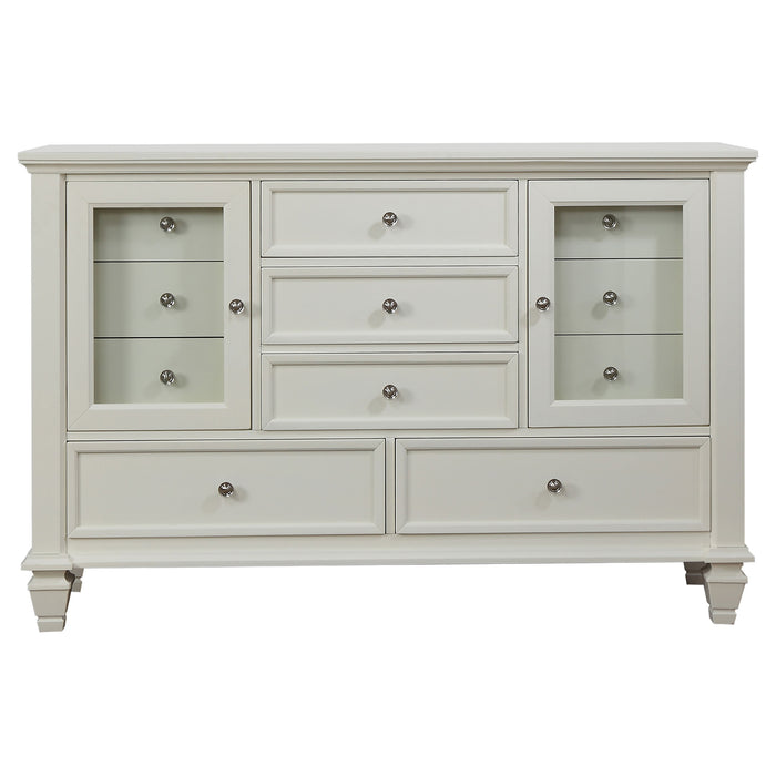 Sandy Beach 4 & 5 Piece Pc Bedroom Set Cal.King & E.King - Visions in Furniture (La Mirada, CA)