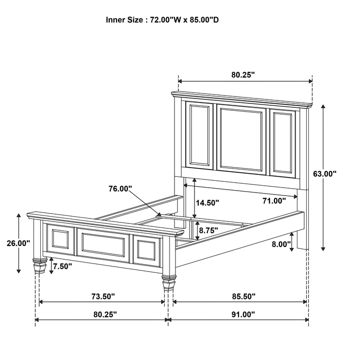 Sandy Beach Beds - Visions in Furniture (La Mirada, CA)