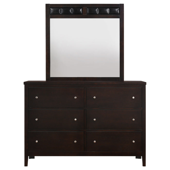 Carlton Dresser With Mirror - Visions in Furniture (La Mirada, CA)