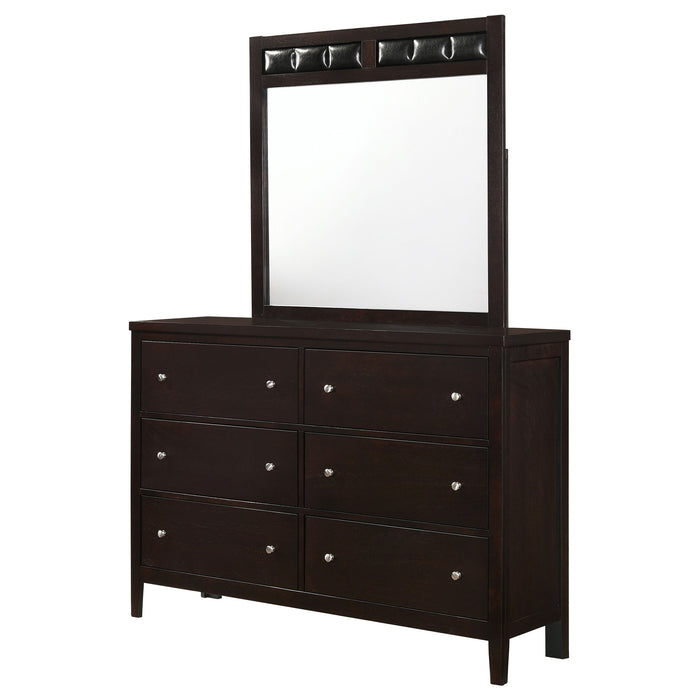 Carlton Dresser With Mirror - Visions in Furniture (La Mirada, CA)