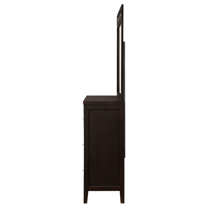 Carlton Dresser With Mirror - Visions in Furniture (La Mirada, CA)
